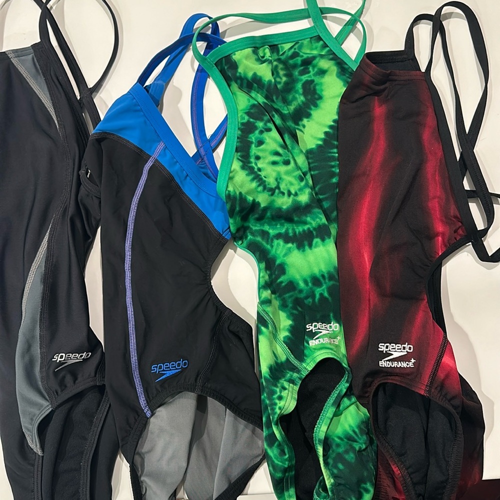 Speedo comp or practice suits great used condition
